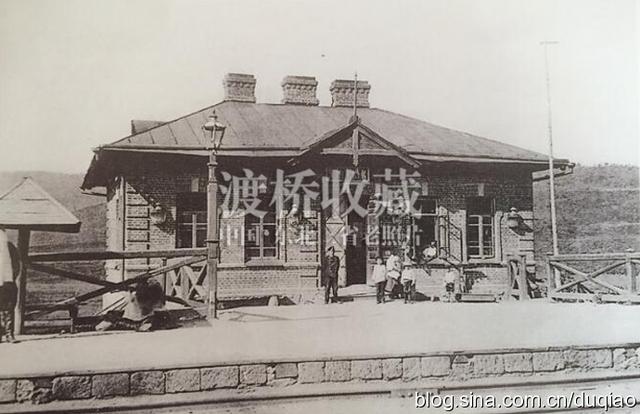 「东宁旧影」细鳞河火车站